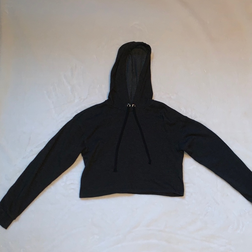 Crop top hoodie